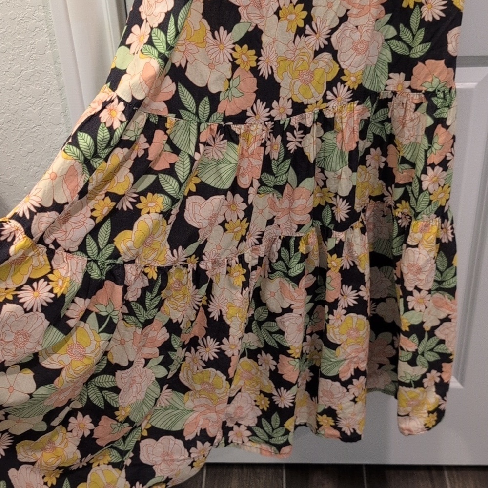 Anthropologie - Saltwater Luxe - Alanya Floral Maxi Dress - Picture 9 of 12